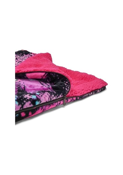 Northwest Hello Kitty Bulut Sherpa Pijama Çantası, 68,5 Cm X 157,5 Cm, Slumber Kitty Acı Kahverengi