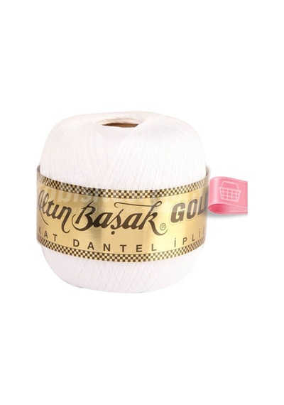 Altın Başak Gold Dantel Iplikleri - No: 50 - Beyaz