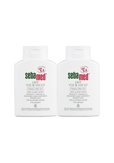 Yüz Ve Vücut Temizleyici Likit 200 Ml X 2 41030401153622