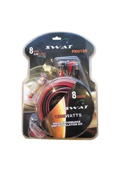 Amfi Set Kablosu Swat 8Ga 1200W Oto Anfi Kablo Seti Fk0155