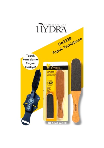 Hd 2228 Topuk Temizleme & Kozxx Temizleme Fırçası Dahil