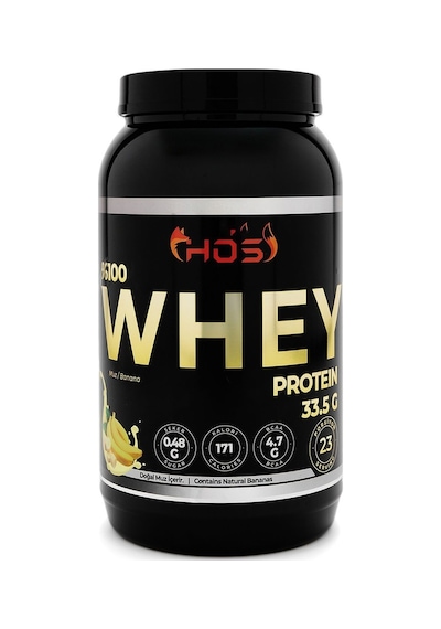 Hos %100 Whey Protein Muz Aromalı - 748gr