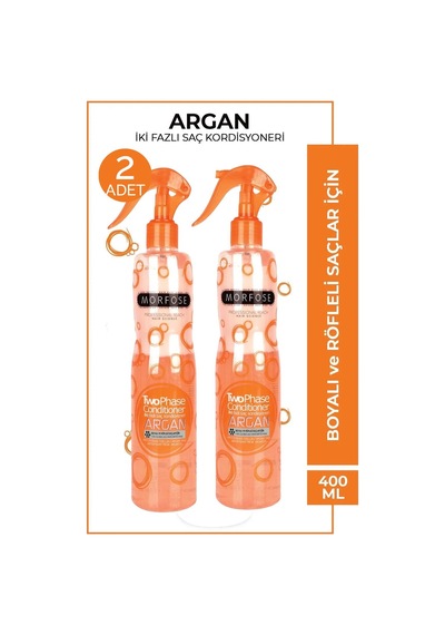 Morfose Argan Sıvı Saç Kremi 400 Ml 2 Adet