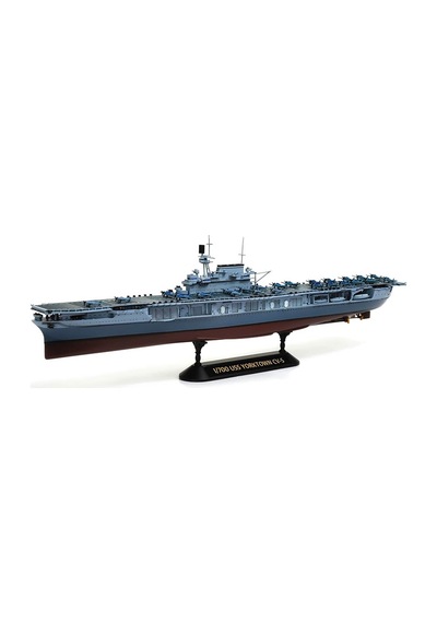 Academy 14229 1/700 Uss Yorktown Cv-5 Battle Of Midway Savaş Gemisi, Plastik Model Kiti