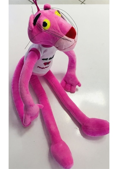 Pembe Panter 45 Cm Renkli