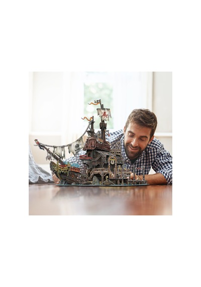 Cubic Fun Tortuga Korsan Koyu 3D Puzzle T4039h