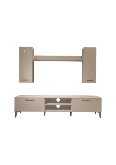 Decoraktiv Eko 7 Mdf Dvd Silver Tv Ünitesi Tv Sehpası Beyaz