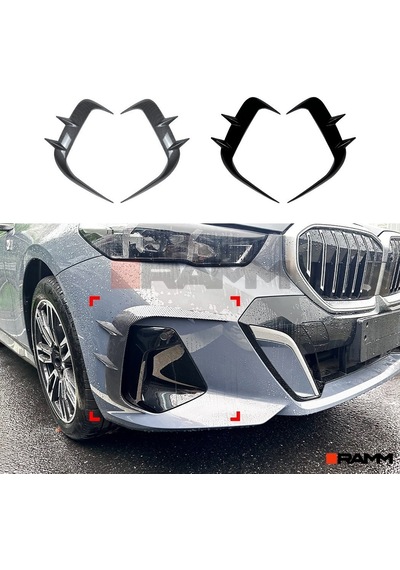 Bmw G60 G61 Ön Tampon Bıçağı Sağ-sol Parlak Siyah
