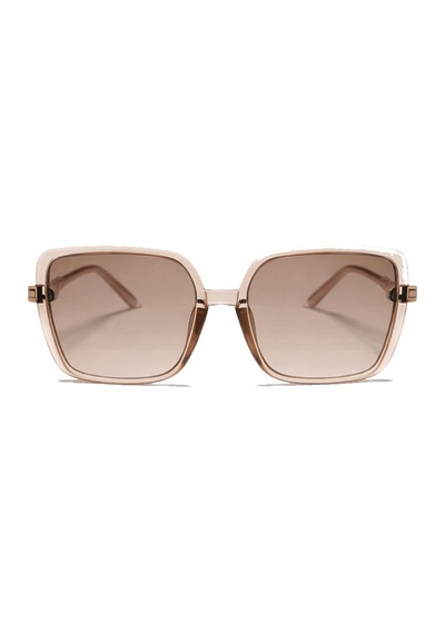 Zalara Polarize Cam Vintage & Retro Unisex Güneş Gözlüğü Kahverengi