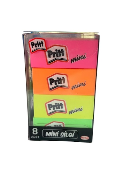 Silgi Mini Asetat 8'li