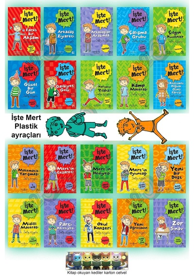 İşte Mert Kazanımlar Seti 7-8 Yaş - Özgüven Yardımlaşma Üretkenlik Zaman Dikkat Dostluk