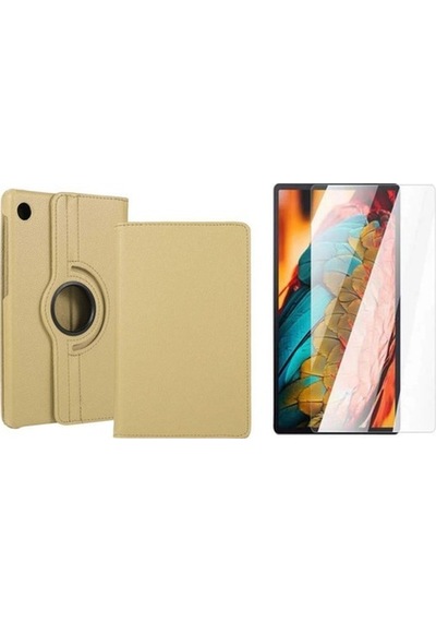 Galaxy Uyumlu Tab A8 2021 Sm-X200 10.5" 360 Dönebilen Standlı Kapaklı Kı (529706927)