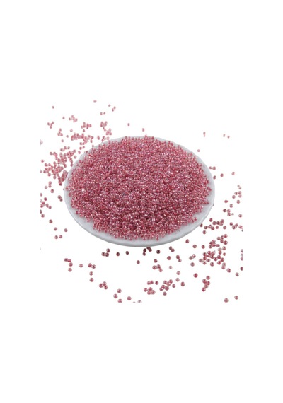08 Kum İçten Boyalı Koyu Yavru Ağızı 3 Mm Boncuk 100 Gr 6000 Adet