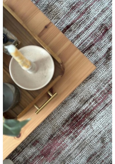 Apex Truva 6632 Marsala Akrilik Modern Makine Halısı Çok Renkli