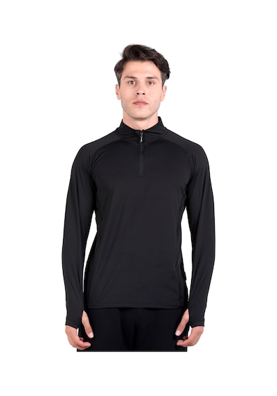 Thermoform Extreme Yarım Fermuar Sweatshirt Heat Siyah Hzt18054 R001 Siyah