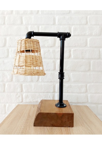 RETRO NOW NOTTINGHAM LOFT STYLE BORU ABAJUR Siyah