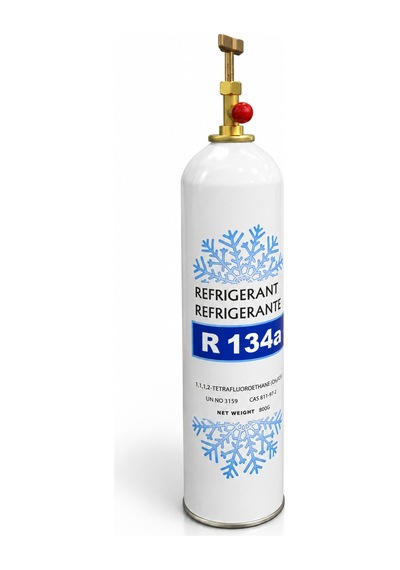 R134a 800 Gr Vanalı Soğutucu Gaz Beyaz