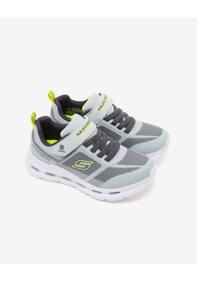 Skechers Glıde-step Lıghts Büyük Erkek Çocuk Gri Işıklı Spor Ayakkabı 400240l Gylm
