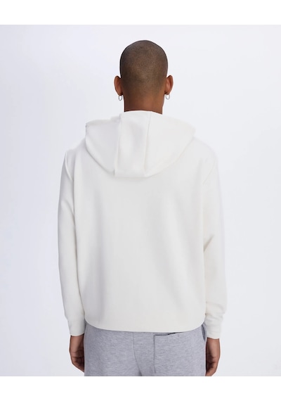 Kappa Logo Brian Hoodie-beyaz Beyaz