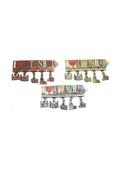 İstanbul Temalı Metal Magnet 58563773