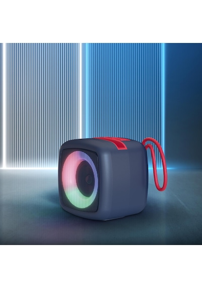 Polosmart Fs105 Taşınabilir Şarjlı Kablosuz Bluetooth Hoparlör Speaker 1200 Mah Siyah