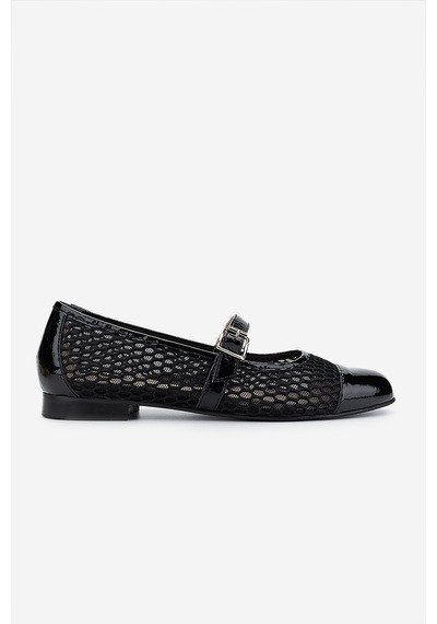 Valmenti Kadın Hakiki Deri Comfort Ayakkabı 611 H10037-386 Bn Ayk Y25 Black / Black Siyah