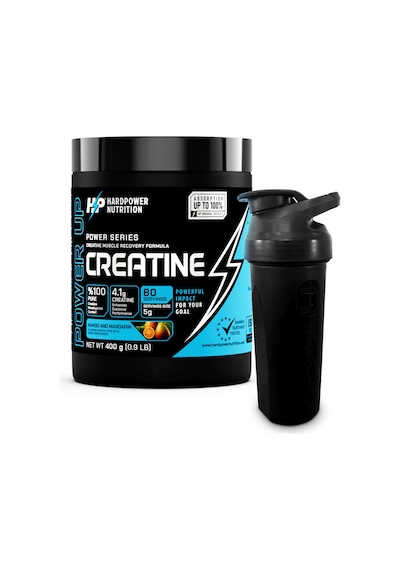 Hardpower Nutrition Creatine 80 Servis Mango Ve Mandalina Aromalı  400 G + Shaker