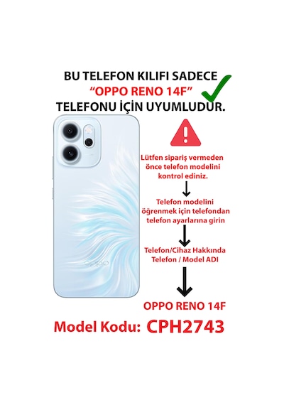 Oppo Reno 14f Uyumlu Osmanlı Padişahları Baskılı Silikon Kılıf Renkli