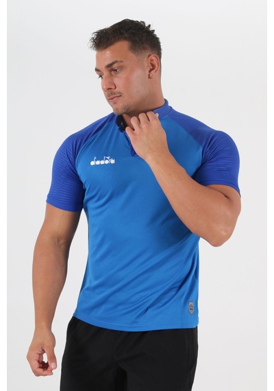 Diadora Premium Kamp T-shirt Sax Saks Mavi