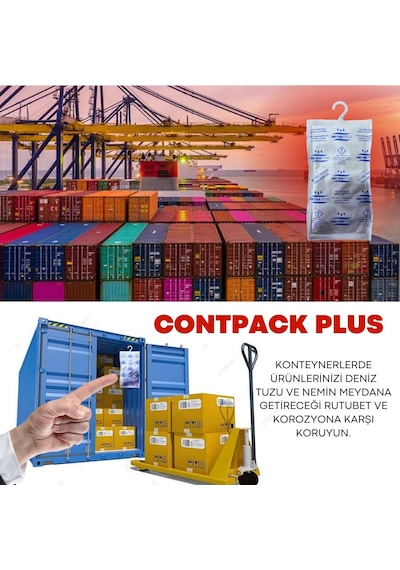 Contpack Plus Konteyner Depo Özel Nem Alıcı Rutubet Engelleyici