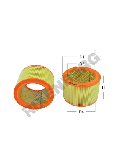 Peugeot Partner 1.9d 306 1.9d 1998-2002 Hava Filtre Rxa4209 1444.84 C1760 1 Lx486
