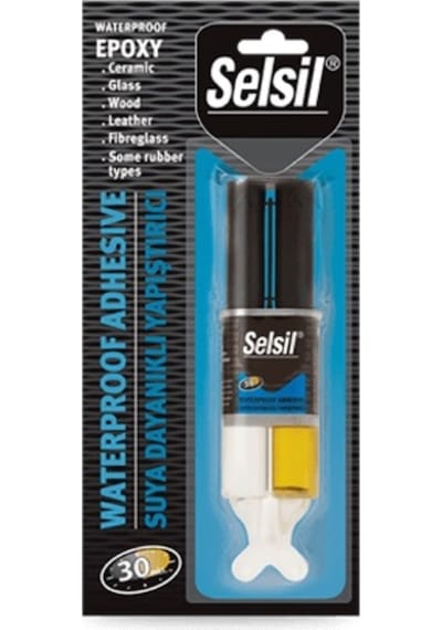 Selsil Epoxy Suya Day.Yapıştırıcı 30 Dk 28 Gr