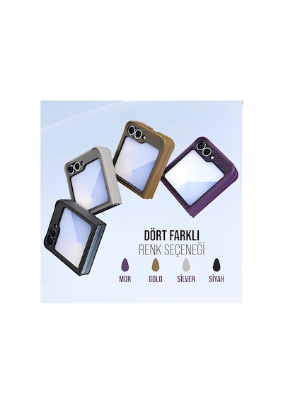 Samsung Galaxy Z Flip 6 Uyumlu Magsafe Manyetik Halkalı Kılıf 360 Döner Yüzük Standlı, Karbon Fiber Desenli, Kamera Korumalı, Darbelere Ve Çizilmelere Dayanıklı Kapak Siyah Samsung Galaxy Z Flip 6 Uyumlu Magsafe Manyetik Halkalı Kılıf 360 Döner Yüzük Standlı, Karbon Fiber Desenli, Kamera Korumalı, Darbelere Ve Çizilmelere Dayanıklı Kapak Siyah