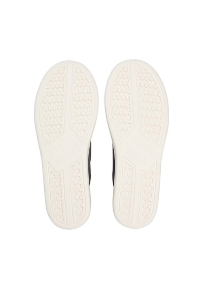 Tommy Hilfiger Kadın Hafif Tabanlı Kort Sneaker - Siyah Triple Black