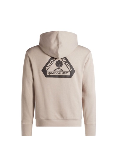 Reebok Atr Hoopwear Hoodıe Gri Erkek Sweatshirt 000000000101944058 Gri