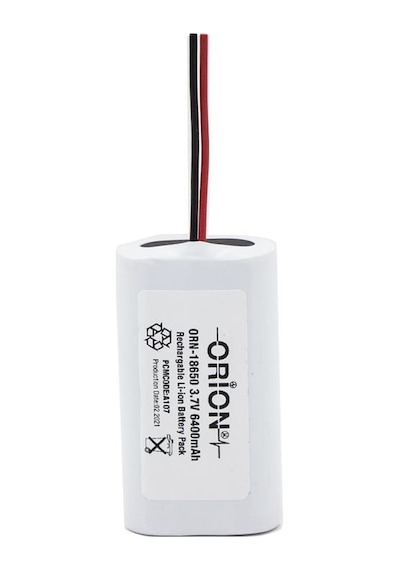 Orion 18650 3.7V 6400 Mah Bms Devreli 1S2P Li-Ion Pil