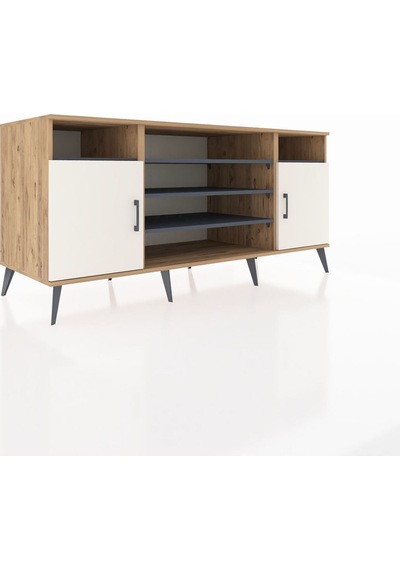 Kronos Konsol 5 Raflı 2 Kapaklı 176x59x83 Çam-aytaşı/antrasit Aytaşı/antrasit Kronos Konsol 5 Raflı 2 Kapaklı 176x59x83 Çam-aytaşı/antrasit Aytaşı/antrasit