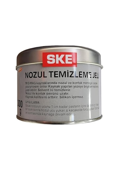 Nozul Temizleme Jeli Gazaltı Kaynak Pasta 300 Gr Mıg Mag Uyumlu Çapak Önleyici Silikon Içermez Solventle Temizleneb