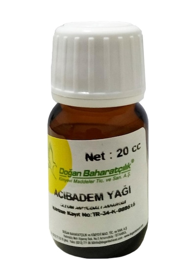 Doğan Baharatçılık Acı Badem Yağı 20 ML