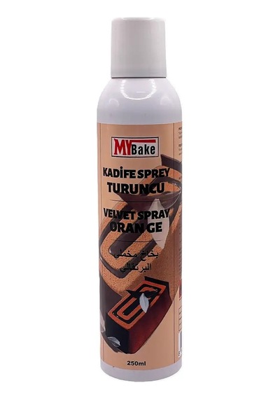 Sprey Boya Velvet My Bake 250 Ml Turuncu