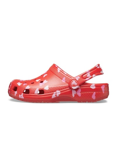 Crocs Classic Vday Clog T Kiraz Kırmızısı Çocuk Terlik-6900 Cherry Red