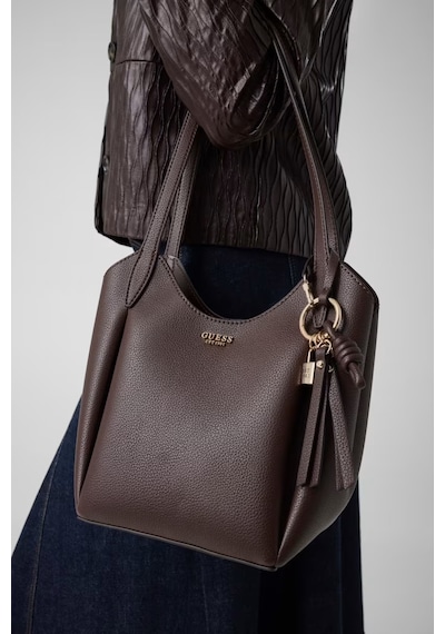 Guess Melody Kadın Kol Çantası Hwbg9735030 Kahverengi