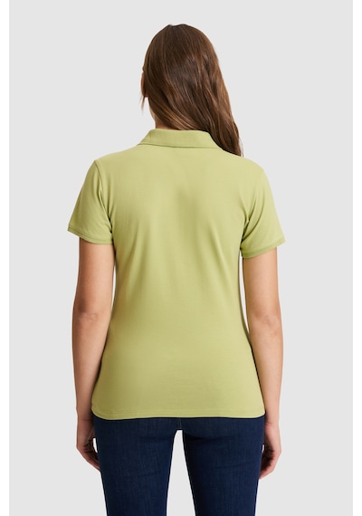 U.s. Polo Assn. Kadın Çağla Tişört Basic 50321818-vr016 Cagla