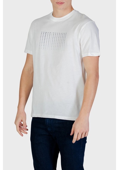 Armani Exchange Erkek T Shirt Xm002519 Af10334 U0009 Beyaz Beyaz