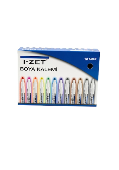 I-zet Paint Marker Kalem Siyah 12 Adet