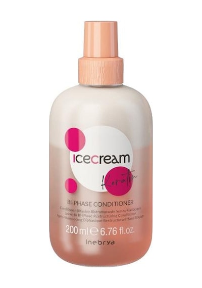 Inebrya Ice Cream Keratin Bi Phase Çift Fazlı Saç Kremi 200 Ml