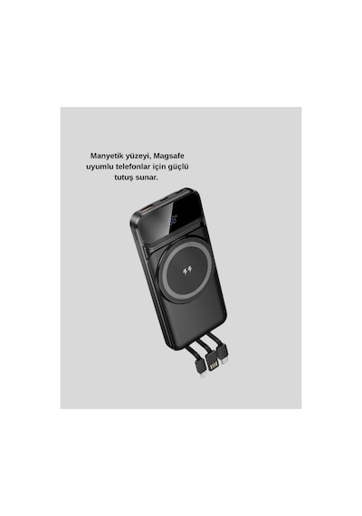 Astraltech 15w Kablosuz Şarj Özellikli 10000 Mah Powerbank Type-c Hızlı Şarj Çok Renkli