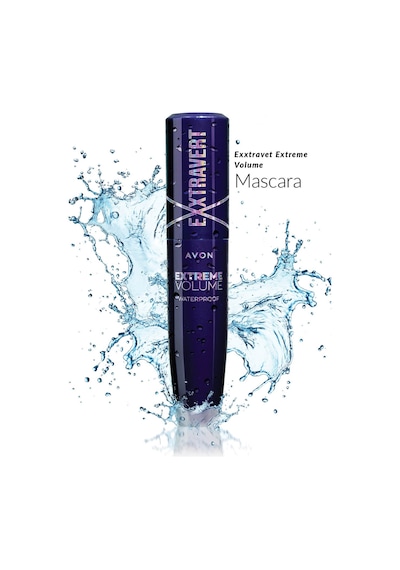 Exxtravert Extreme Suya Dayanıklı Volume Maskara Brown Black