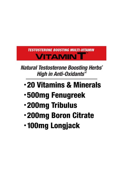 Musclemeds Vitamin T Tribulus+fenugreek+niacin+boron 90 Ta...