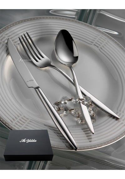 Aryıldız Elegant S 89 Parça Kutulu Çatal Kaşık Bıçak